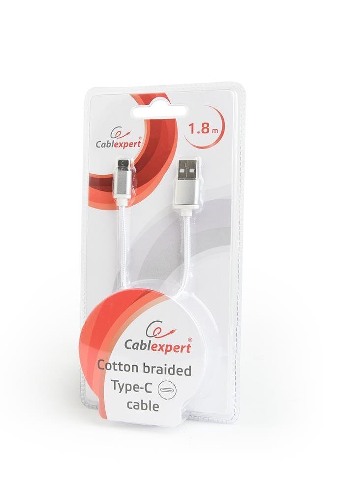 Gembird USB Type-C cable with braid and hind ja info | Kaablid ja juhtmed | kaup24.ee