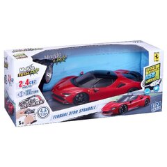 Raadio teel juhitav mudelauto FOOD TECH 1:24 Ferrari SF90 Stradaie, 82334 hind ja info | Poiste mänguasjad | kaup24.ee