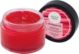 Näo- ja huulekoorija Dermacol Rhubarb Scent, 50 g hind ja info | Näopuhastusvahendid | kaup24.ee