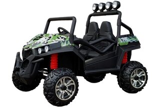 Электромобиль для детей Buggy S2588, зеленый лакированный цена и информация | Электромобили для детей | kaup24.ee