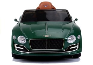 Электрический автомобиль для детей Bentley, зеленый лакированный цена и информация | Электромобили для детей | kaup24.ee