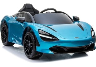 Детский электромобиль McLaren 720S, синий лакированный цена и информация | Электромобили для детей | kaup24.ee