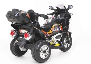 Электрический детский мотоцикл PB378, черный цена и информация | Электромобили для детей | kaup24.ee
