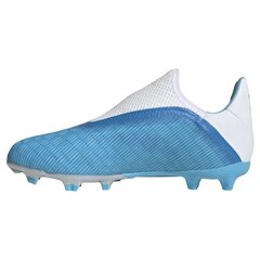 Jalgpalli puutsad Adidas X 19.3 LL FG JR EF9114, sinine цена и информация | Футбольные бутсы | kaup24.ee