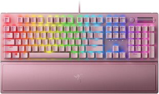 Клавиатура Razer BlackWidow V3 Quartz, зеленый переключатель, US цена и информация | Клавиатура с игровой мышью 3GO COMBODRILEW2 USB ES | kaup24.ee