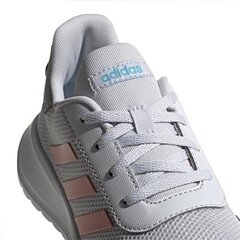 Тренировочные кроссовки для детей Adidas Tensaur Run Jr EG4132 серые / розовые цена и информация | Детская спортивная обувь | kaup24.ee