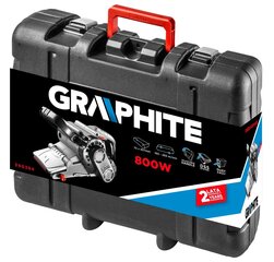 Ленточный шлифовальный станок Graphite 800W 59G394 цена и информация | Шлифовальные машины | kaup24.ee