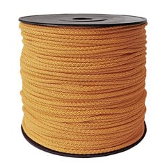 Веревка для вязания 5.5 мм. цвет ярко желтый(Нр. 44) 200 м. цена и информация | Принадлежности для вязания крючком | kaup24.ee