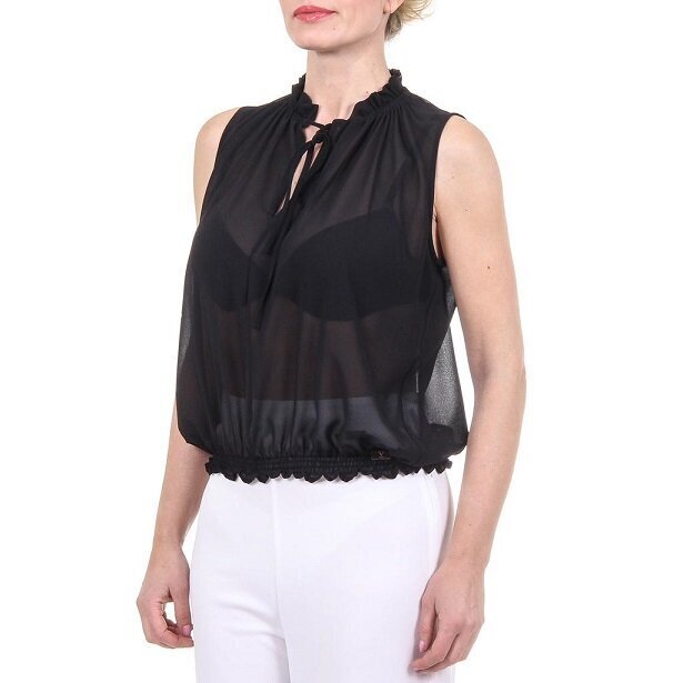 Naiste pluus V 1969 Italia Womens Top CHICCA Black цена и информация | Naiste pluusid, särgid | kaup24.ee