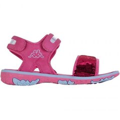 Laste sandaalid Kappa Seaqueen K Footwear Jr 260767K 2260, roosa цена и информация | Детские сандали | kaup24.ee