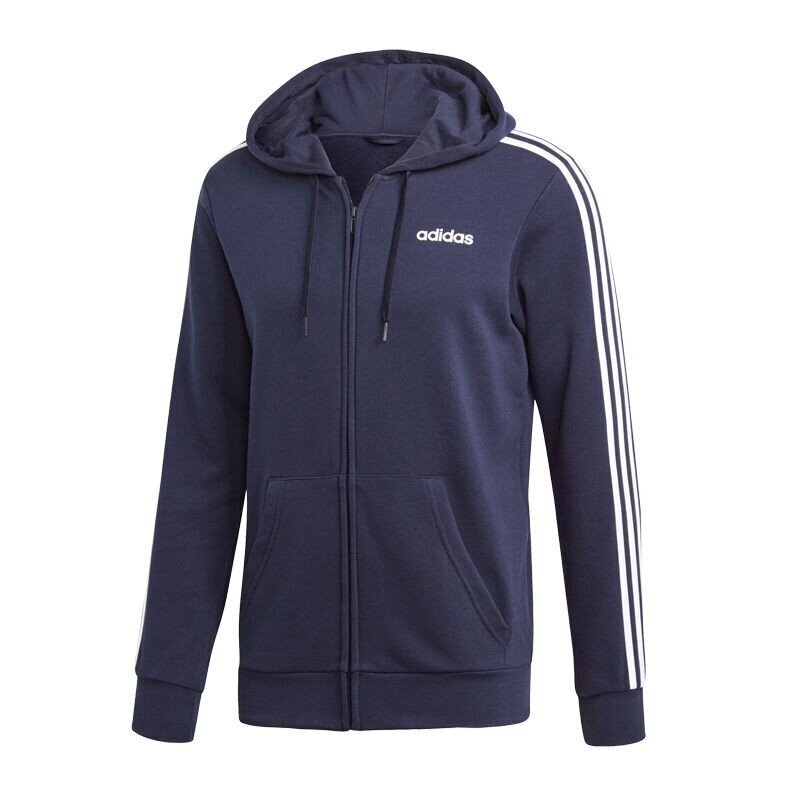 Meeste dressipluus Adidas Essentials 3 Stripes FZ French Terry M DU0471, 48048, sinine hind ja info | Meeste spordiriided | kaup24.ee