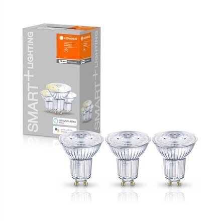 Nutikas LED-pirn Ledvance Smart Spot GU10 5W 350lm, 3 tk цена и информация | Lambipirnid, lambid | kaup24.ee