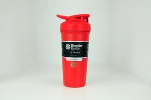 Shaker BlenderBottle Strada Thermo Edelstahl 710 ml, punane цена и информация | Фляги для воды | kaup24.ee