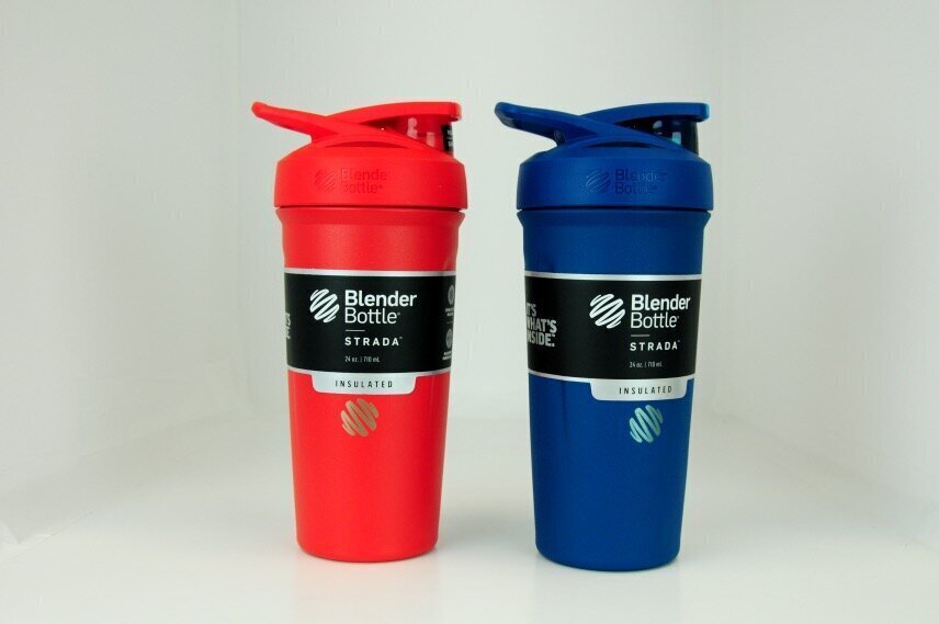 BlenderBottle Strada Thermo Edelstahl, sinine, 710 ml. hind ja info | Joogipudelid | kaup24.ee