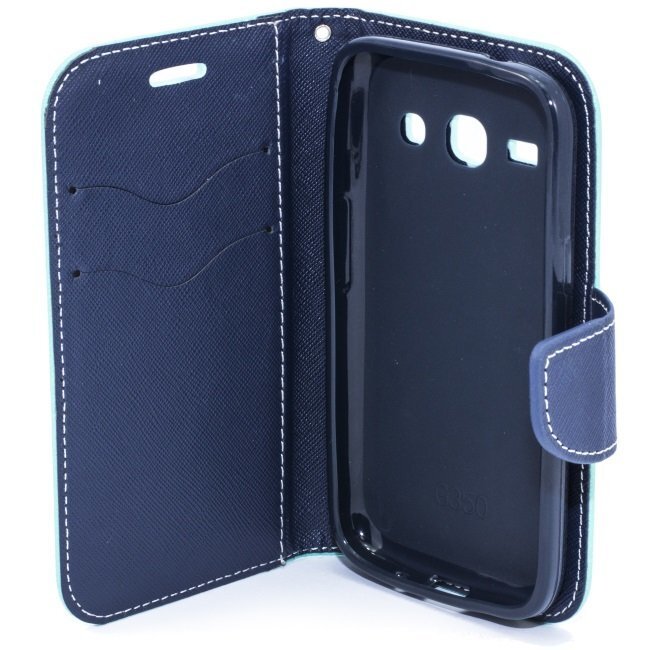 Kaitseümbris Telone Fancy Diary Bookstand sobib Samsung Galaxy S7 (G930F), sinakas hind ja info | Telefoni kaaned, ümbrised | kaup24.ee