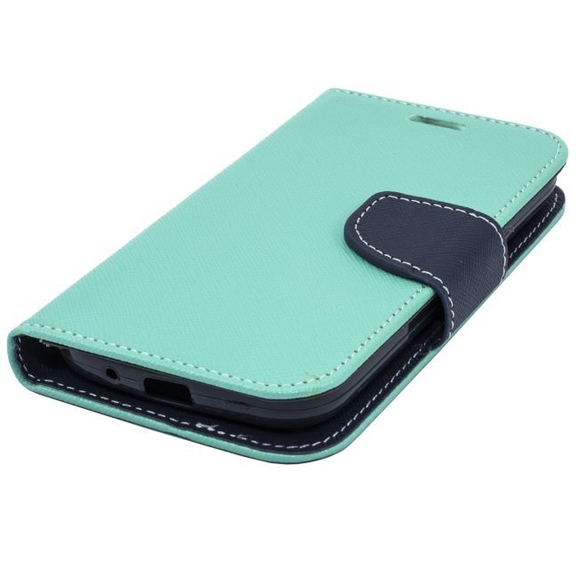 Kaitseümbris Telone Fancy Diary Bookstand sobib Samsung Galaxy S7 (G930F), sinakas hind ja info | Telefoni kaaned, ümbrised | kaup24.ee