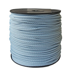 Веревка для вязания 5.5 мм. цвет светло синий(Нр. 24) 200 м. цена и информация | Принадлежности для вязания крючком | kaup24.ee