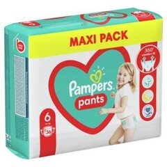 Mähkmed-püksid Pampers Pants Maxi Pack suurus 6 15+ kg, 36 tk. цена и информация | Пеленки | kaup24.ee
