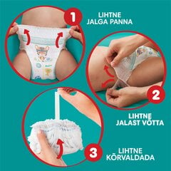 Mähkmed-aluspüksid Pampers Pants, suurus 7, 38 tk, 17+kg цена и информация | Подгузники | kaup24.ee