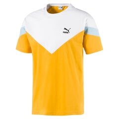 Meeste vabaajasärk Puma Iconic MCS Tee Golden Rod, kollane hind ja info | Meeste T-särgid | kaup24.ee