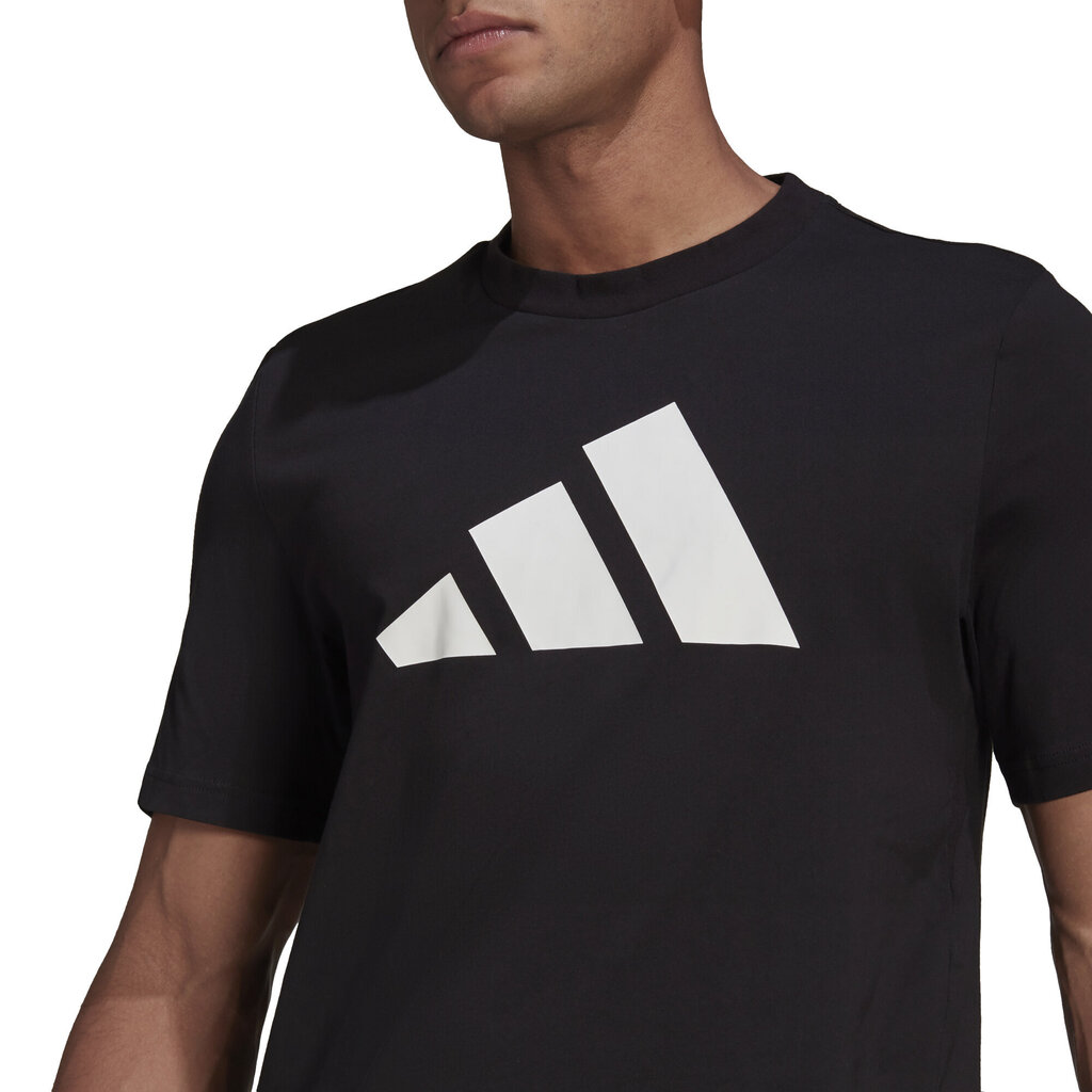 T-Särk Adidas M Fi Tee Bos A Black GP9503/M цена и информация | Meeste T-särgid | kaup24.ee