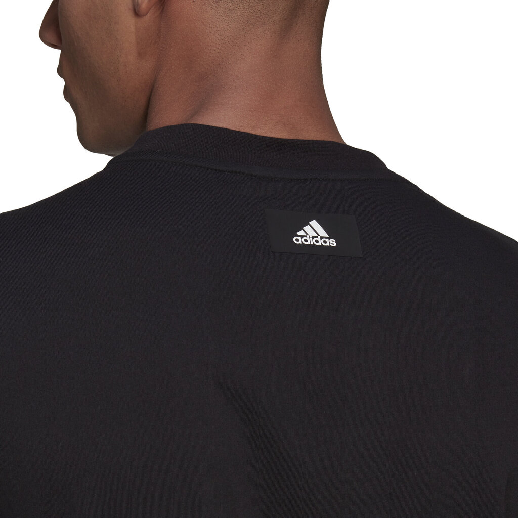 T-Särk Adidas M Fi Tee Bos A Black GP9503/M цена и информация | Meeste T-särgid | kaup24.ee