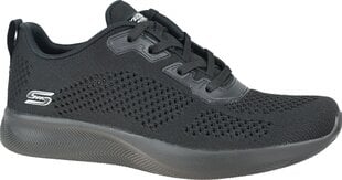 Кроссовки для женщин Skechers Bobs Squad 2 117018-BBK, черные цена и информация | Спортивная обувь, кроссовки для женщин | kaup24.ee