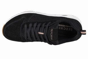 Naiste spordijalatsid Skechers Uno-Two For The Show 73672-BLK, must hind ja info | Naiste spordi- ja vabaajajalatsid | kaup24.ee