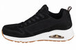 Naiste spordijalatsid Skechers Uno-Two For The Show 73672-BLK, must цена и информация | Naiste spordi- ja vabaajajalatsid | kaup24.ee