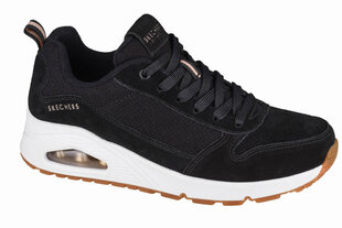 Naiste spordijalatsid Skechers Uno-Two For The Show 73672-BLK, must цена и информация | Спортивная обувь, кроссовки для женщин | kaup24.ee