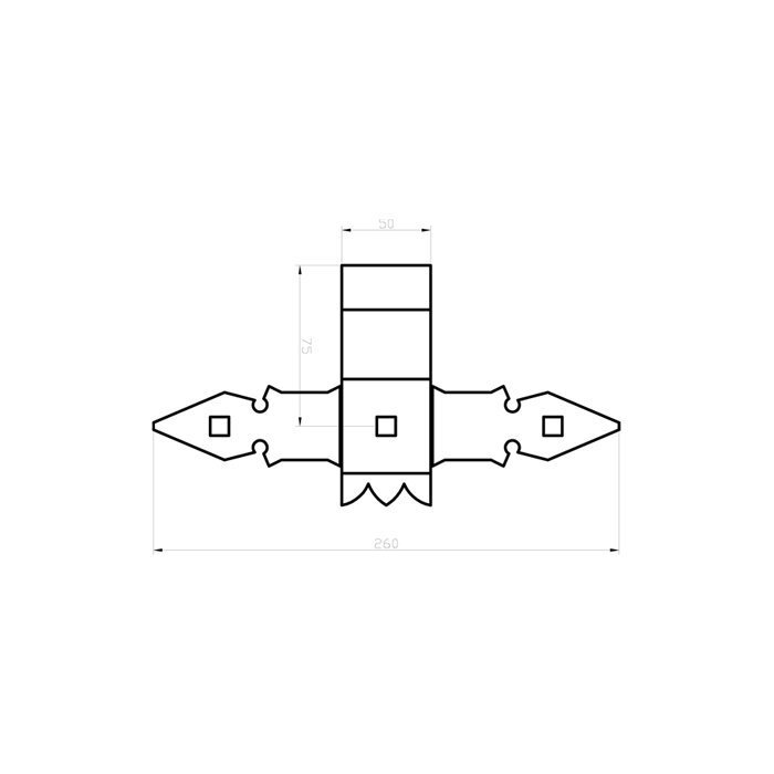 Hinged väravale hind ja info | Ukse hinged, tarvikud | kaup24.ee