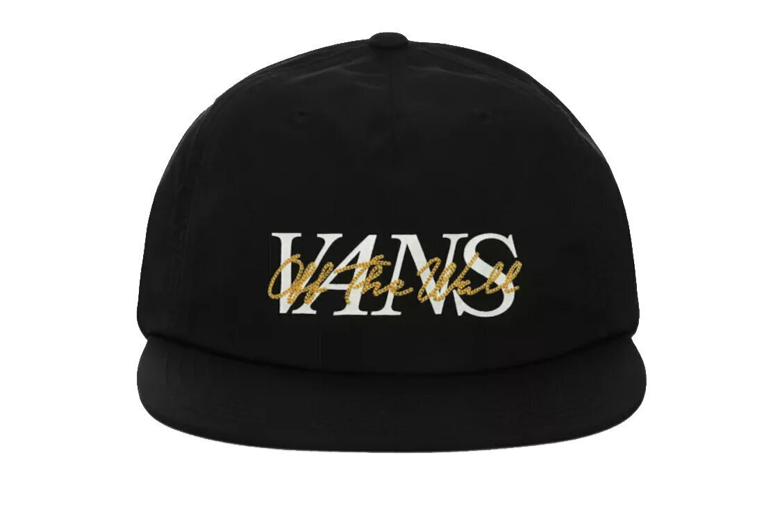 Meeste nokamüts Vans On The Vans Shallow Cap VN0A4TQ2BLK, must hind ja info | Meeste sallid, mütsid ja kindad | kaup24.ee