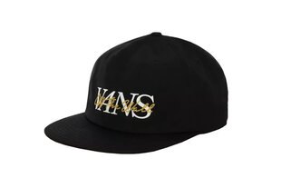 Мужская кепка Vans On The Vans Shallow Cap VN0A4TQ2BLK, черная цена и информация | Мужские шарфы, шапки, перчатки | kaup24.ee
