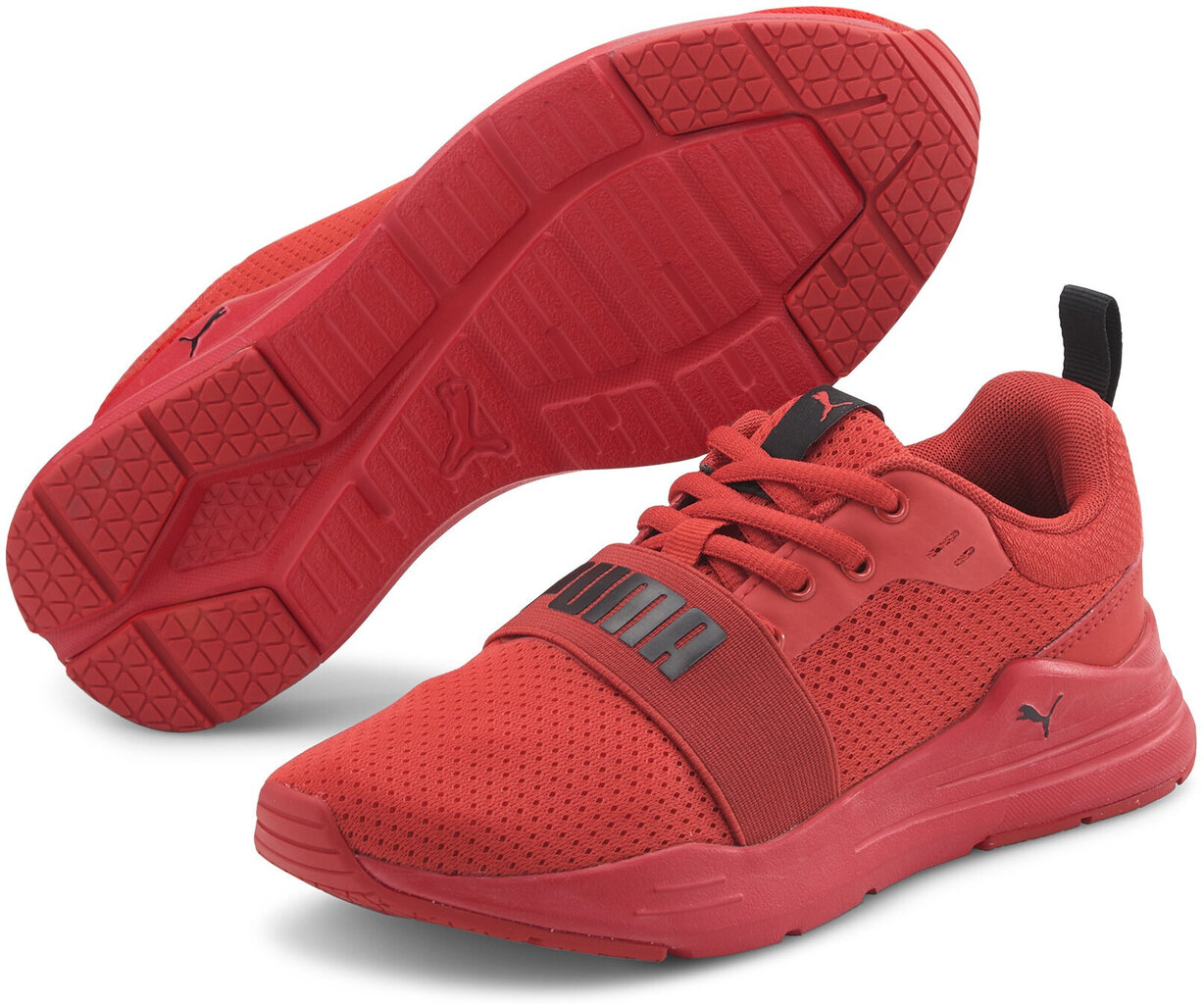 Jalatsid Puma Wired Run Jr High Risk Red 374214 05/4 цена и информация | Laste spordijalatsid | kaup24.ee