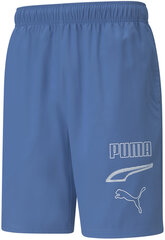 Lühikesed Püksid Puma Rebel Woven Shorts Blue 586905 13/S цена и информация | Мужская спортивная одежда | kaup24.ee