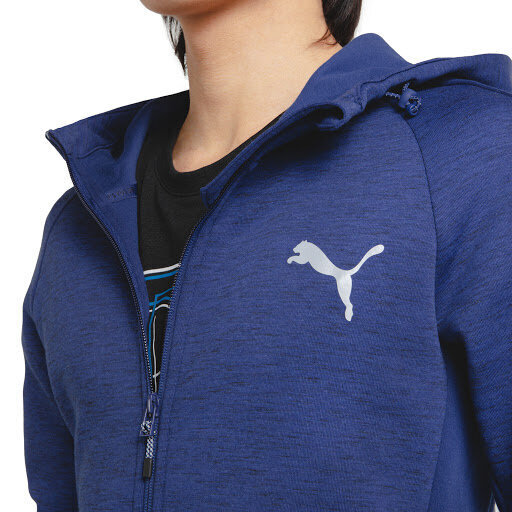 Džemper Puma Evostripe FZ Hood Blue цена и информация | Meeste pusad | kaup24.ee