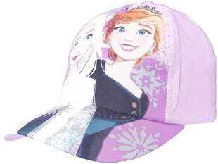 Setino Бейсболка Frozen 2 Purple цена и информация | Шапки, перчатки, шарфы для девочек | kaup24.ee