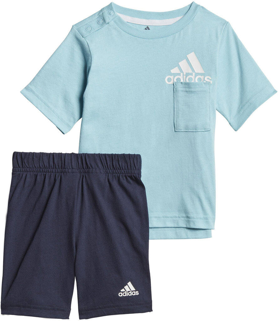 Adidas Spordikostüümid I Bos Sum Set Blue GM8943/98 цена и информация | Komplektid poistele | kaup24.ee