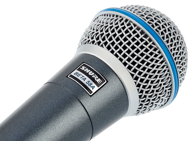Dünaamiline vokaalmikrofon Shure Beta 58A цена и информация | Mikrofonid | kaup24.ee