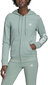 Adidas Džemprid W Lin Ft Fz Hd Green GL0795/XL hind ja info | Naiste pusad | kaup24.ee