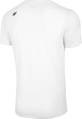Футболка мужская 4F, белая цена и информация | Мужские футболки | kaup24.ee