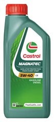 Täissünteetiline mootorõli Castrol Magnatec 5W40 C3 1 l hind ja info | Mootoriõlid | kaup24.ee