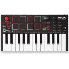 AKAI MPK MINI Play MIDI kontroller (sisseehitatud helidega) hind ja info | Klahvpillid | kaup24.ee