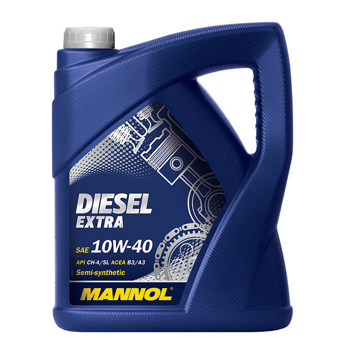 Mootoriõli Mannol 7504 Diesel Extra 10W-40, 5L hind ja info | Mootoriõlid | kaup24.ee