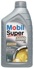 Моторное масло Mobil Super 3000 X1 5W-40, 1 л цена и информация | Моторные масла | kaup24.ee