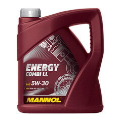 Масло моторное Mannol 7907 Energy Combi LL 5W-30, 4 л цена и информация | Моторные масла | kaup24.ee