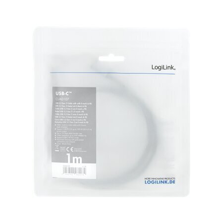 Logilink USB 3.2 Gen 2 cable, C цена и информация | Kaablid ja juhtmed | kaup24.ee