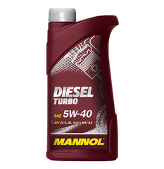 Машинное масло Mannol Diesel Turbo 5W-40, 1л цена и информация | Моторные масла | kaup24.ee