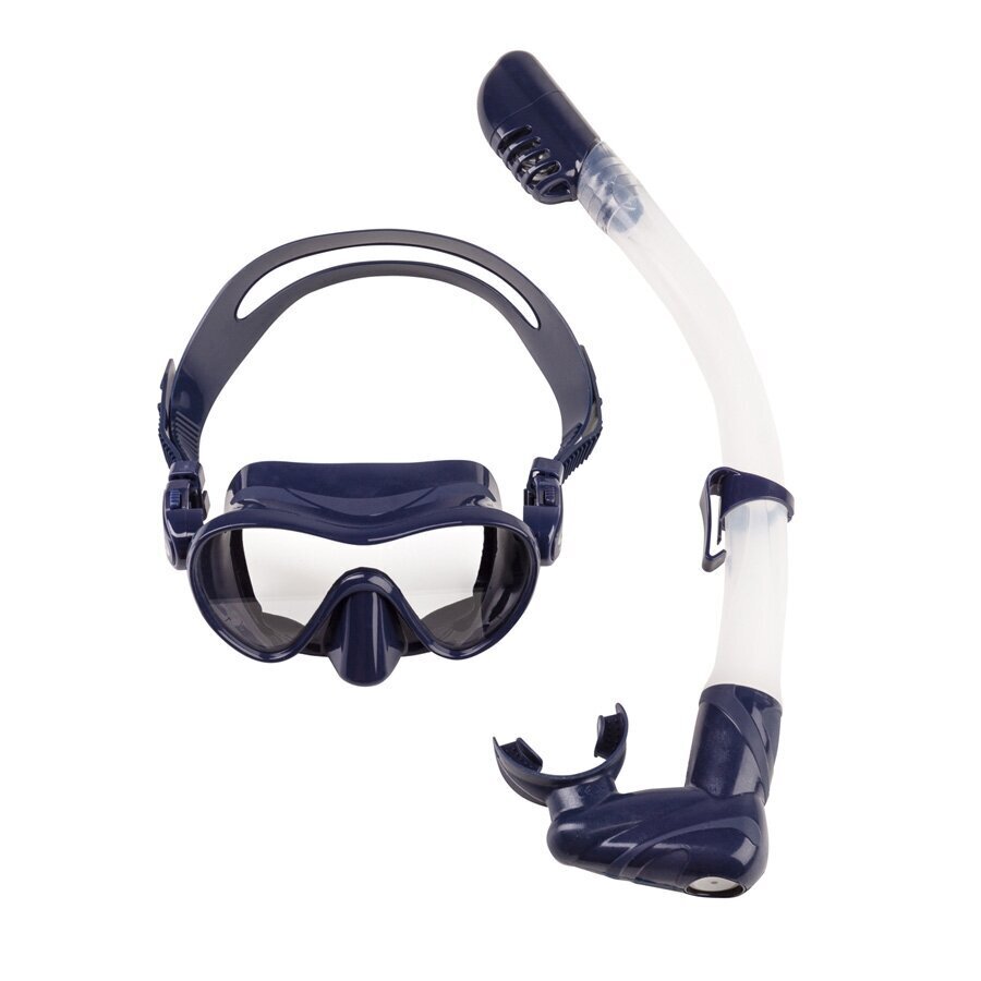 Laste komplekt Scorpena mask+snorkeling toru, tumesinine hind ja info | Snorgeldamise komplektid | kaup24.ee