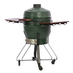 Keraamiline grill TunaBone TBG22GREEN-02, 56 cm, roheline цена и информация | Грили | kaup24.ee
